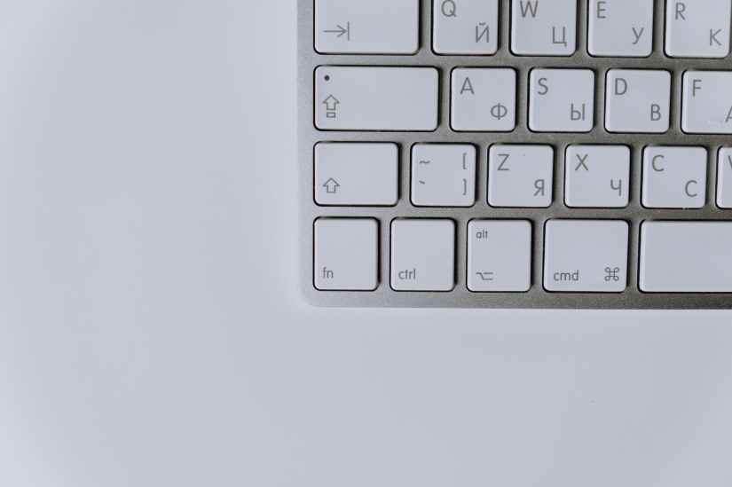 silver and white computer keyboard